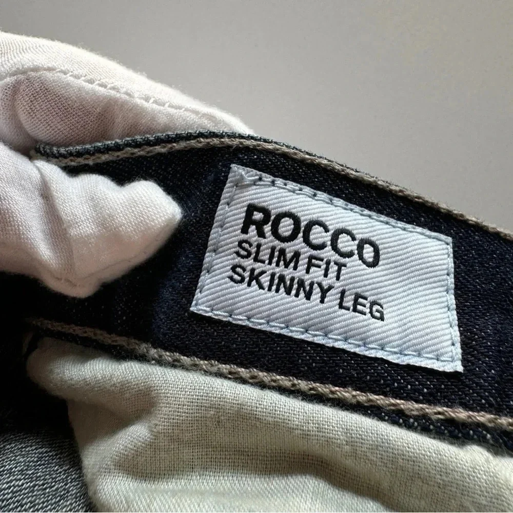 Express || Men's Rocco Slim Fit Skinny Edgy Distressing Late Y2K Vibe Sz 33X32